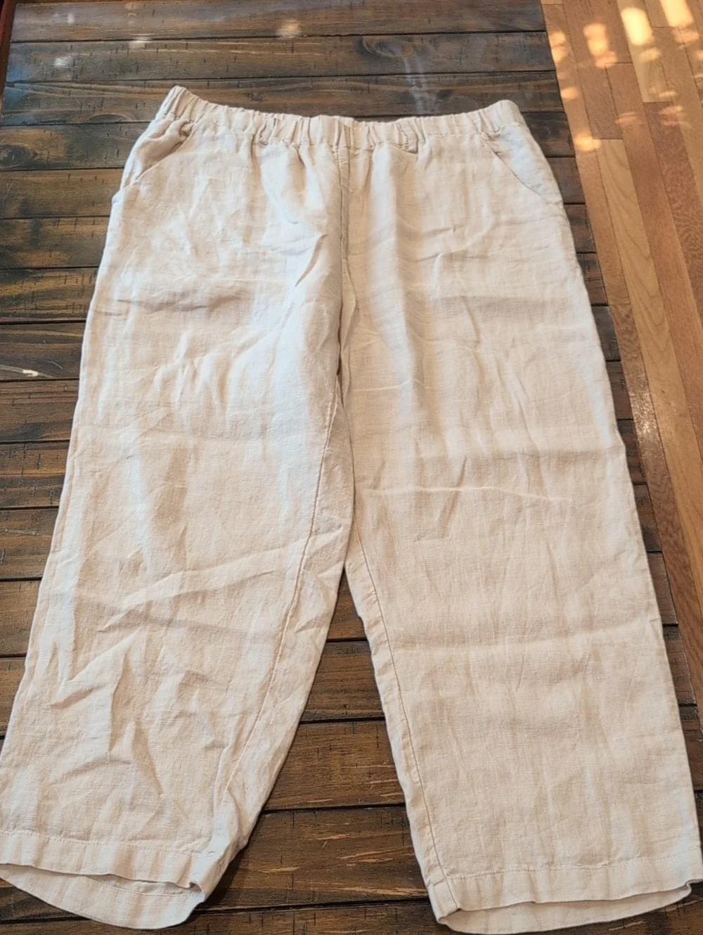 Quince 100% European Linen Pants Driftwood 25